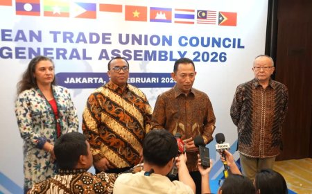 Kapolri Hadiri Gala Dinner General Assembly ASEAN TUC 2026, Tekankan Hubungan Industrial Harmonis