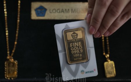 Harga Emas Antam Kamis Pagi Ini Tak Bergerak di Angka Rp2,947 Juta/Gr