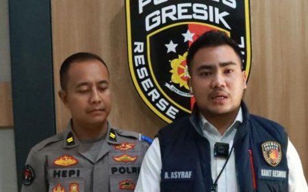 Kurang dari 24 Jam, Polres Gresik Amankan Tersangka Penganiayaan Saat Patrol Sahur