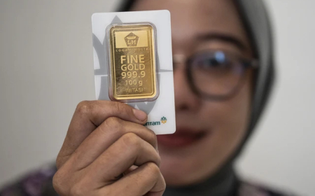 Grafik Harga Emas Antam Batangan (4 Maret 2026), Hari Ini Naik atau Turun?