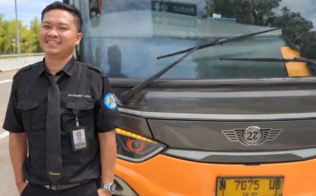 Sopir Bus Akui Mudik 2026 Lebih Lancar, Perjalanan Nyaman Tanpa Hambatan