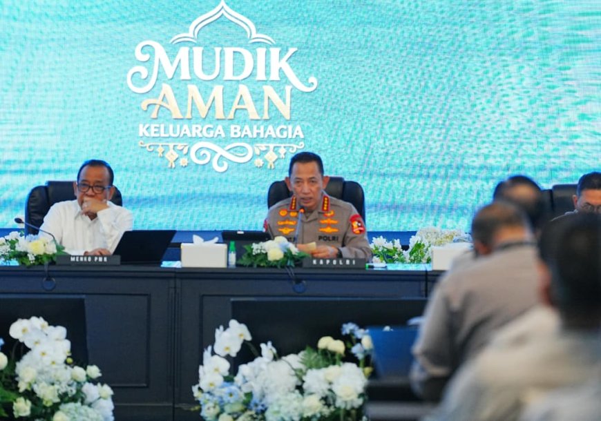 Pimpin Rakor Lintas Sektoral, Kapolri Tekankan Optimalisasi Pengamanan dan Pelayanan di Ops Ketupat 2026