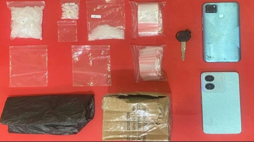 Polres Mojokerto Amankan Dua Tersangka Pengedar  Sabu Senilai 126 juta