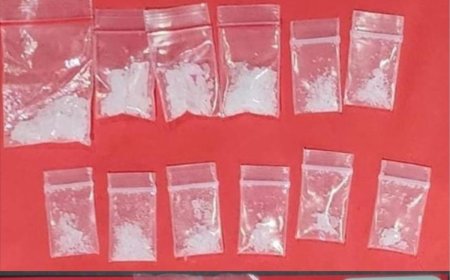 Polres Pelabuhan Tanjungperak Amankan Tersangka Kurir Sabu di Surabaya