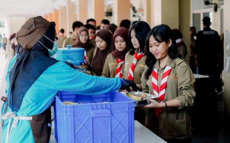 SPPG Polri Mulai Terapkan Sistem Prasmanan, Perdana di Pejaten