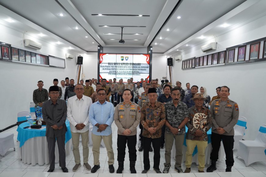 Polres Bojonegoro Gandeng PKDI Perkuat Sinergi Jaga Kamtibmas