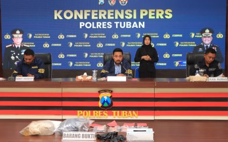 Polres Tuban Ungkap Jaringan Pengedar Uang Palsu 3 Tersangka Diamankan
